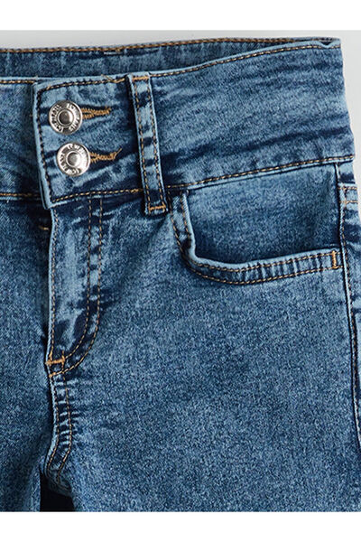 LC Waikiki Blue Flared Girls' Jean Pants