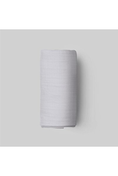 Maki Home Makiteks 100% Cotton Plain Light Gray 120X200+50X70 Single Size Fitted Sheet Set