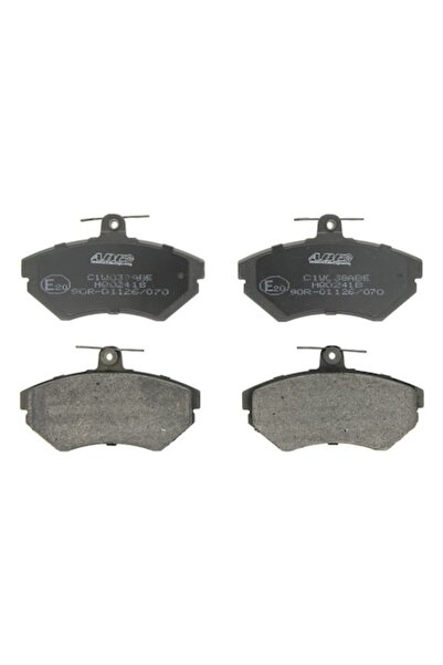 Abe Σετ 4 τεμαχίων τακάκια φρένων εμπρός για SEAT (Arosa, Cordoba, Ibiza, Inc...