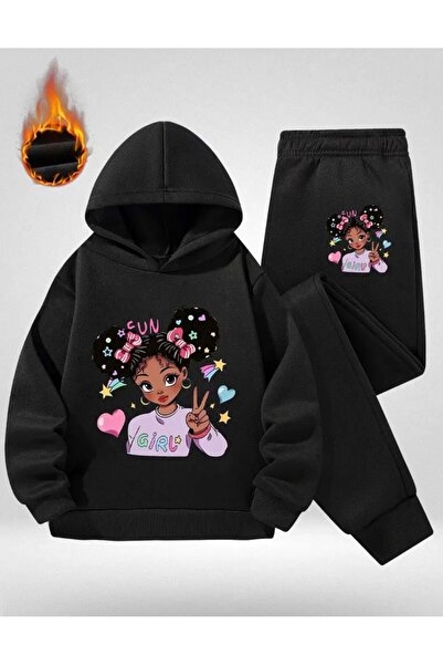 No Plan ΣΕΤ ΑΘΛΗΤΙΚΗ ΦΟΡΜΑ K με κουκούλα ΜΕ ΣΤΑΙΡΙΑ ΕΚΤΥΠΩΣΗ ΓΙΑ ΚΟΡΙΤΣΙΑ