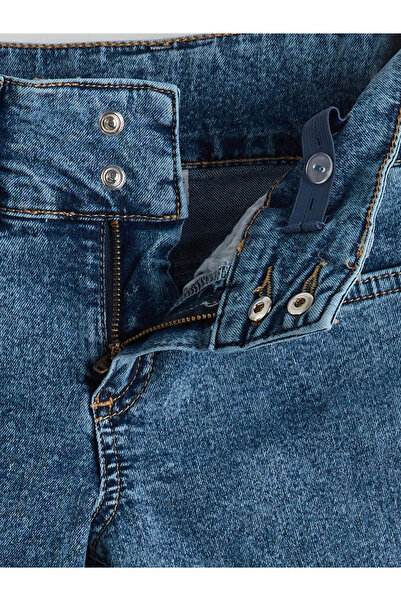 LC Waikiki Blue Flared Girls' Jean Pants