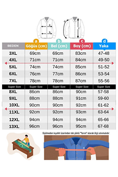 tambattal Plus Size Winter Lumberjack Shirt Double Pocket Plaid