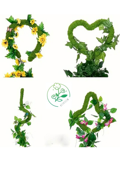 bitkicim Bitki Destek Çubuğu 60cm (ŞEKİL VERİLEBİLİR-BÜKÜLEBİLİR YOSUN SOPASI)