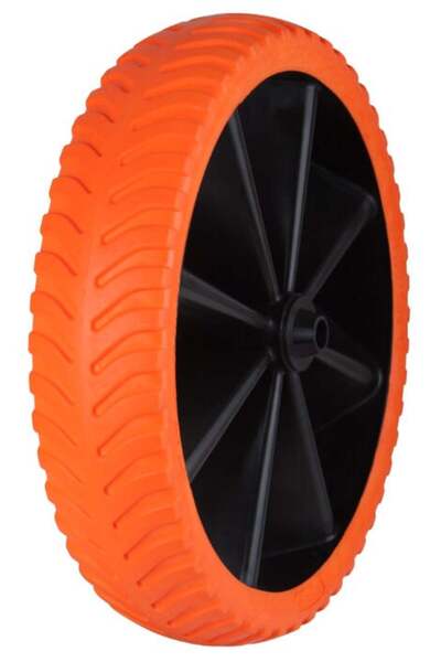 Evotools Roată din poliuretan solid subțire cu jantă din plastic 4.00/1.00-12...