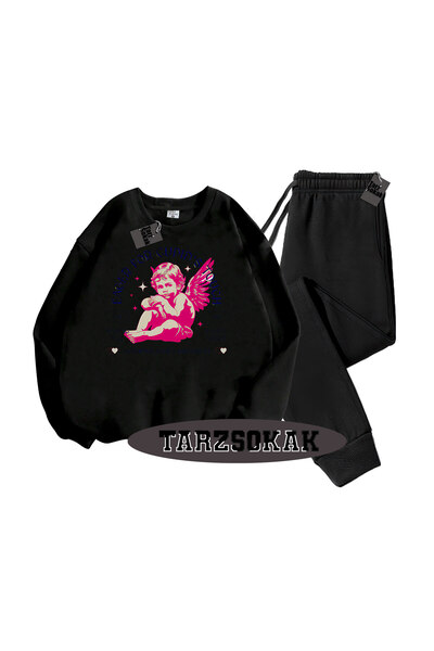 Tarzsokak Μαύρο Σετ Ποδηλάτου Eager με Λεπτομέρειες, Διπλό Σετ