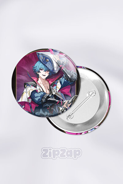 ZipZap مجموعة شارات زينة لحقيبة جاش من بريانت ووترينج ويفز مع دبوس وشارة زر (...