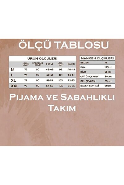 Lohussa Ecru Jacquard Shawl Collar Special Design Winter Long Sleeve 100% Cotton Maternity Dressing Gown Pajama Set 3-Piece Set