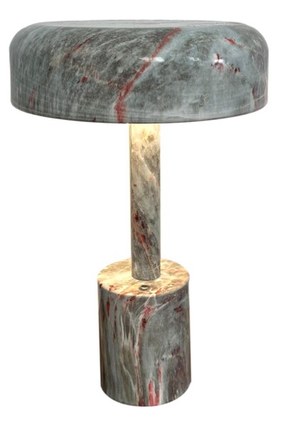 pulchino Modern Mermer desenli Dokunmatik masa lambası PLC-1277-M2-MARBLE