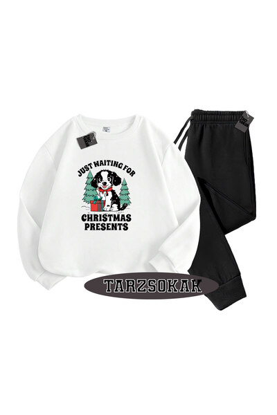 Tarzsokak Λευκό Μπισκιλέτ Τζαστ γουάιτινγκ Λεπτομερές διπλό ΣΕΤ