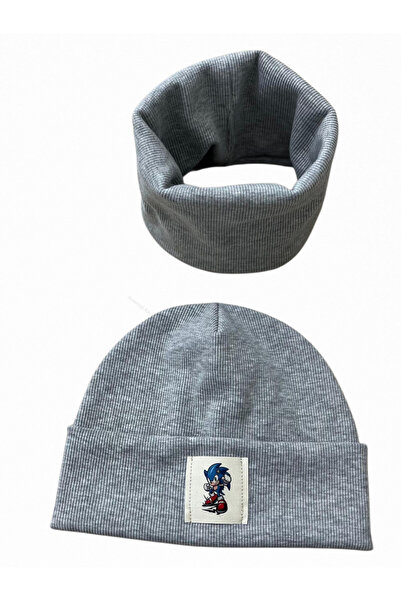 Mustran 95% бавовна, ручної роботи, для дітей віком 4-12 років, набір з 2 шапок і шарфів | Подвійний шар, 4 шари, захист вух, сувенір