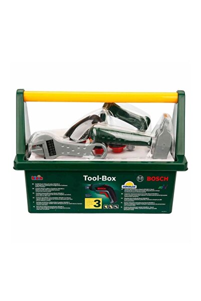 Genel Markalar 8436 Bosch El Çantalı Oyuncak Tamir Seti 17 Parça