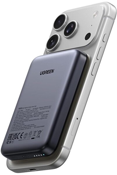 Ugre UGREEN Magsafe Power Bank 10000mAh Wireless Portable Charger PD 20W - Space Gray