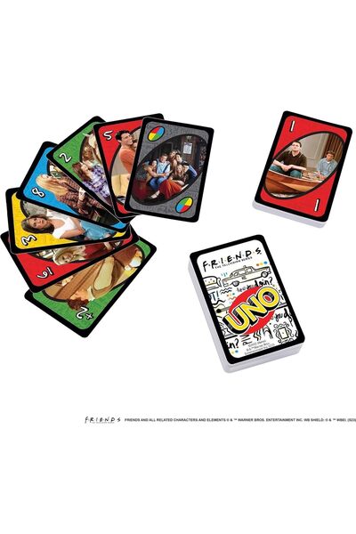 Mattel Games UNO Friends Card Game | Family, Adult and Party Game Night | 2 to 6 Players