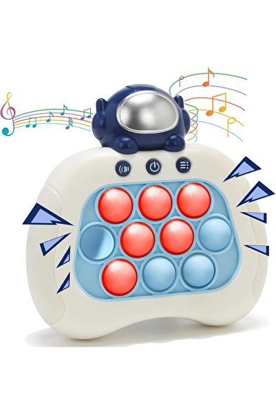 007 وحدة تحكم ألعاب فيدجيت سريعة الدفع - لعبة ألغاز حسية محمولة للأطفال (3-12...