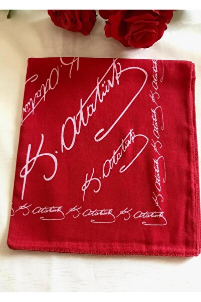 İnDerin Unisex Ethnic Patterned 100% Cotton Bandana Scarf