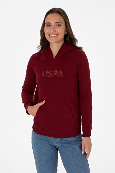 U.S. Polo Assn. Women's Hooded Basic Sweatshirt Tekspor222580.3