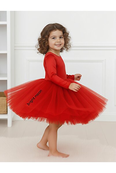 bright moon Girls' Ballerina Tutu Dress