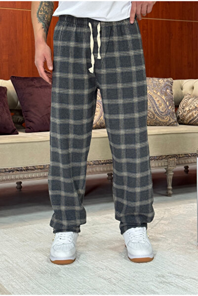 corfixman Plaid Pajama Bottoms