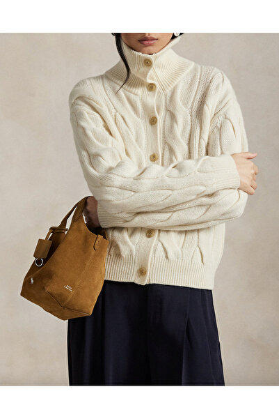 Polo Ralph Lauren Cable Wool-Cashmere Cardigan