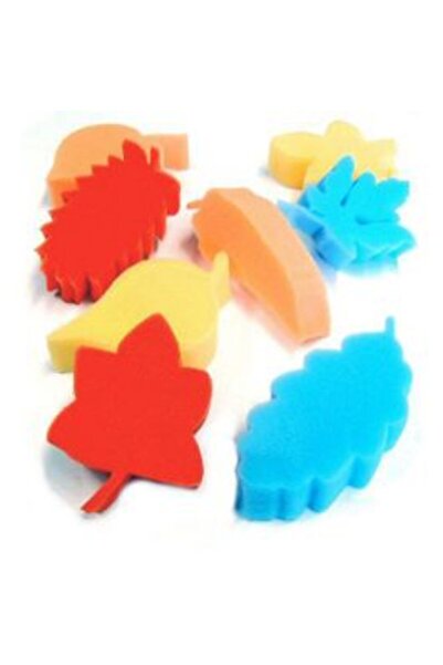 Fe Foam Leaf Shapes Pack 8