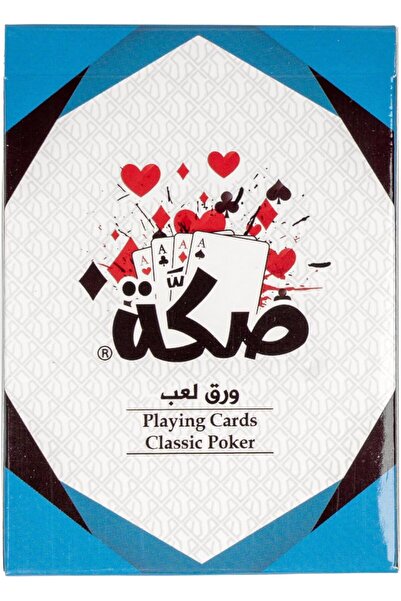 007 بطاقات بوكر سيكا بلو ٥٤ - بلاستيك مقاوم للماء، متين، علبة معدنية كلاسيكية