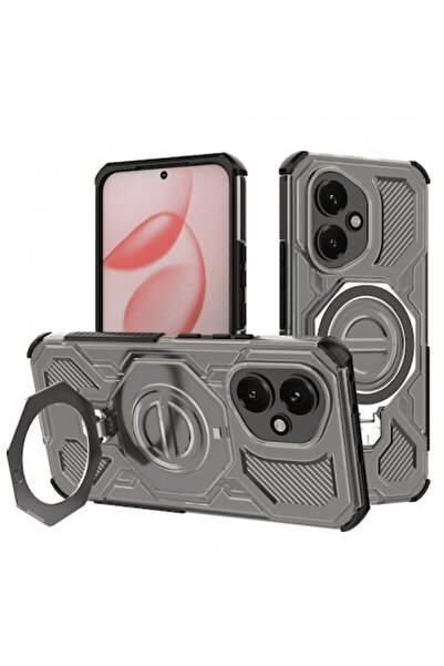 Stef's Cat Θήκη για Honor 400, Carbon Shield Pro, Ανοιχτό Μαύρο