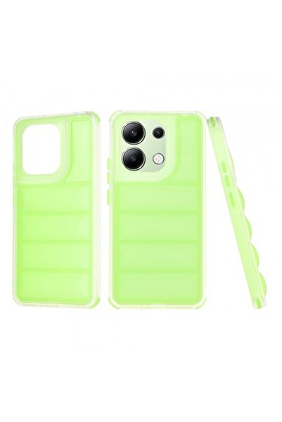 Stef's Cat Carcasă pentru Xiaomi Redmi Note 13 4G, Wave Shield, Verde