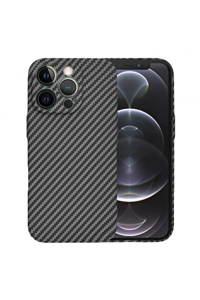 Techsuit Θήκη για Apple iPhone 12 Pro, Carbonite FiberShell, Μαύρη