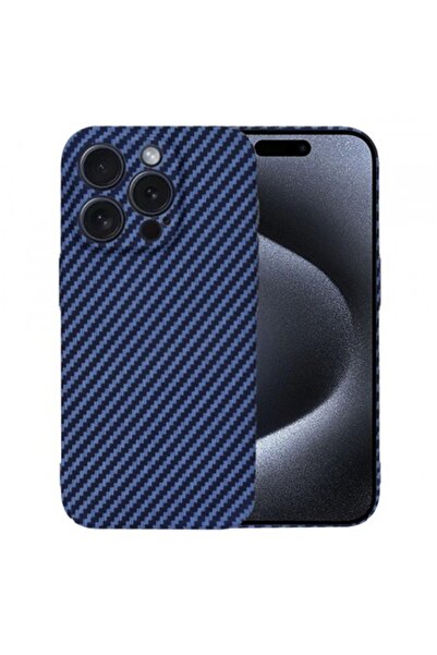Techsuit Θήκη Apple iPhone 15 Pro, Carbonite FiberShell, Τυρκουάζ