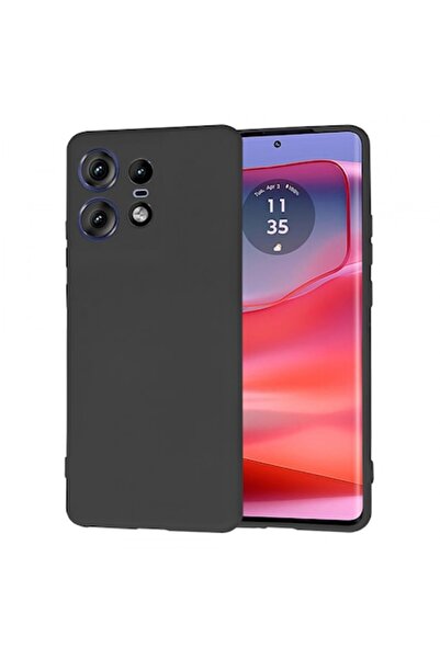 Stef's Cat Husă pentru Motorola Edge 50 Pro, Techsuit SoftFlex, Neagră