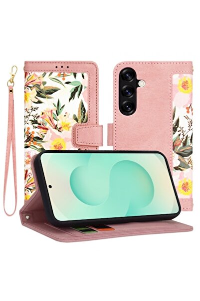 Stef's Cat Θήκη για Samsung Galaxy S25+ (S936), FlipCraft, Ροζ