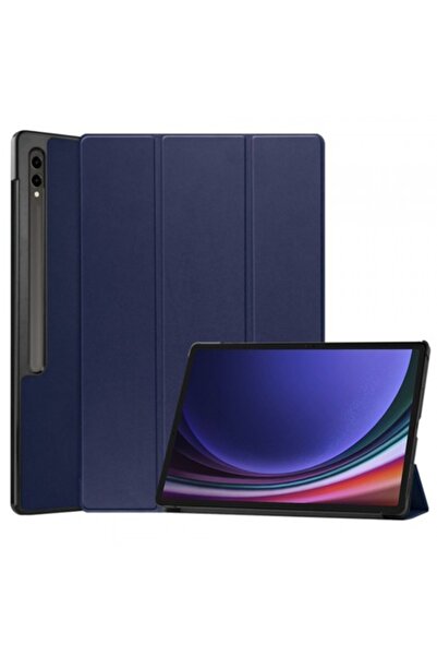 Stef's Cat Case for Samsung Galaxy Tab S10+/S9 FE+/S9+, Blue, silicon/TPU