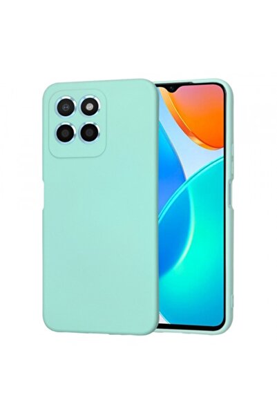 Stef's Cat Husă de telefon pentru Honor 70 Lite / X6 / X8 5G, SoftFlex, Turcoaz