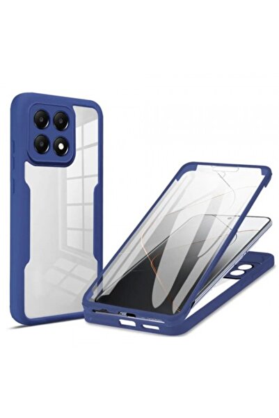 Stef's Cat Husă pentru Xiaomi Poco F6 Pro, ColorVerse 360, Albastră