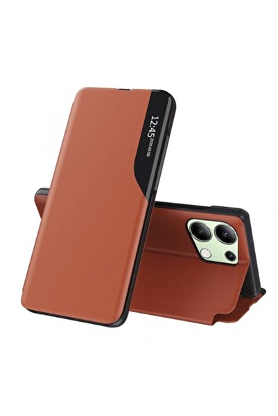 Stef's Cat Θήκη τηλεφώνου για Xiaomi Redmi Note 13 4G, eFold, Πορτοκαλί