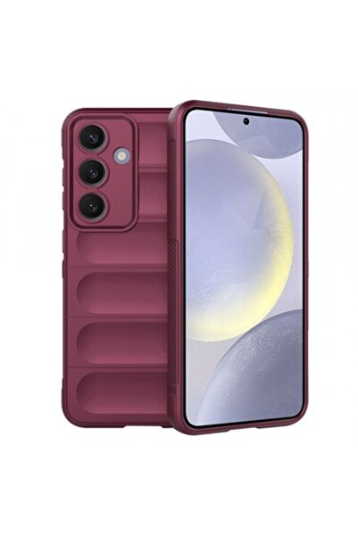 Stef's Cat Το Samsung Galaxy S24+ S926, Magic Shield, Βουργουνδία