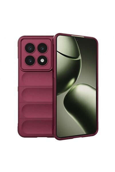 Stef's Cat Case for Xiaomi 14T, Magic Shield, Burgundy