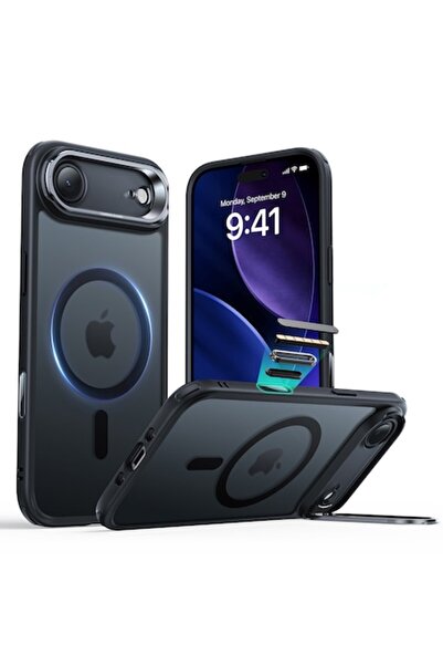 Stef's Cat Θήκη για iPhone 17 Air, κλασική υβριδική βάση HaloLock, R62, TPU α...