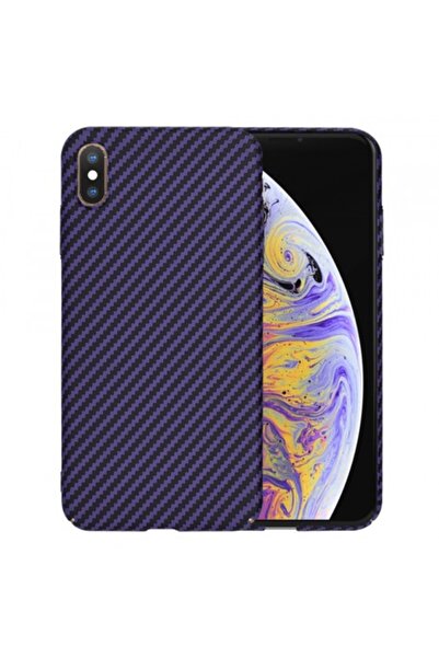 Stef's Cat Husa pentru Apple iPhone XS Max, Carbonite FiberShell, Mov