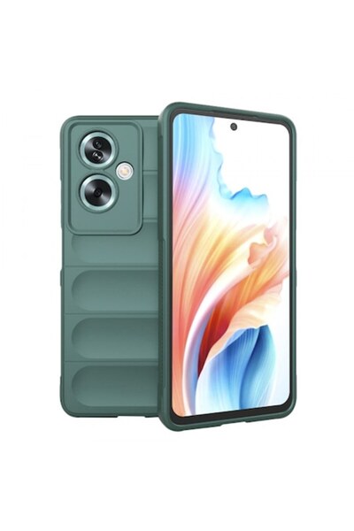 Stef's Cat Carcasă pentru OnePlus Nord N30 SE / Oppo A79, Magic Shield, Verde