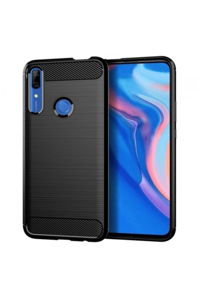 Stef's Cat Θήκη για Huawei P Smart Z, Carbon, Μαύρη