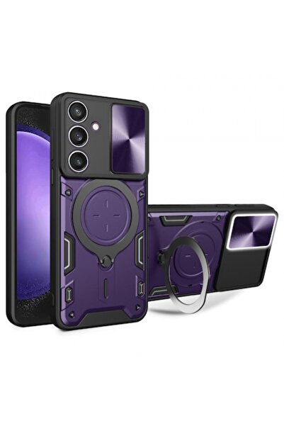 Stef's Cat Carcasă pentru Samsung Galaxy S23 FE S711, Techsuit CamGuard Pro, ...