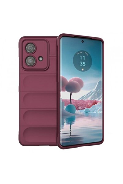 Techsuit Husă Motorola Edge 40 Neo, Magic Shield, Vișinie