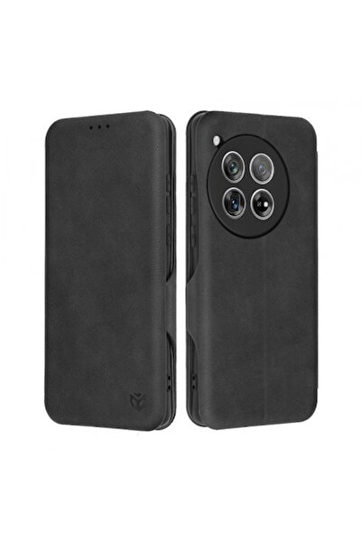 Stef's Cat Husă pentru OnePlus 12, Safe Wallet Plus, Neagră