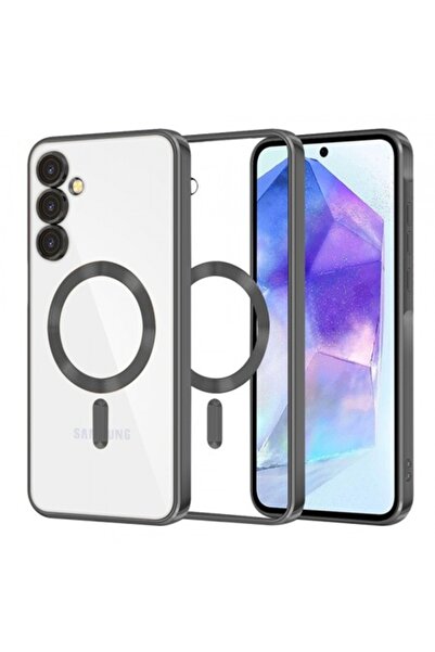 Stef's Cat Θήκη MagSafe για Samsung Galaxy A55 5G (A556), Πολυτελές Κρύσταλλο...