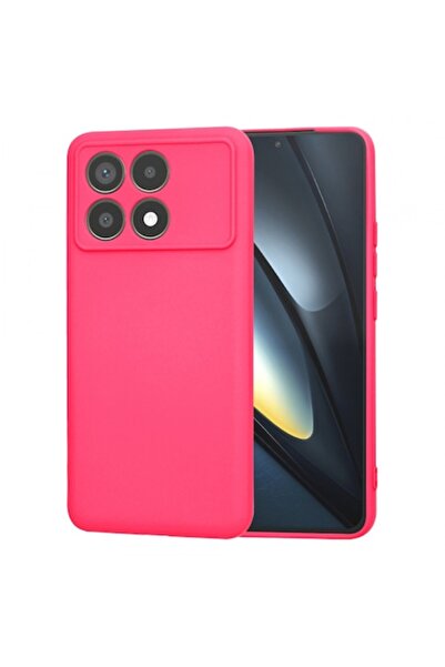 Stef's Cat Θήκη τηλεφώνου για Xiaomi Poco F6 Pro, SoftFlex, σκούρο ροζ