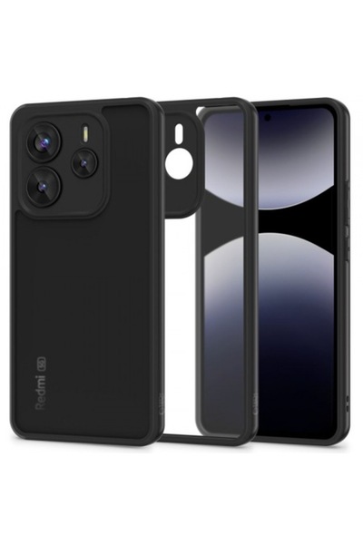 Stef's Cat Carcasă Tech-Protect Magmat pentru Xiaomi Redmi Note 14 5G - Neagră