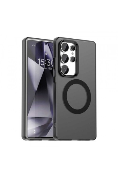 Stef's Cat Θήκη MagSafe για Samsung Galaxy S25 Ultra (S938), CandyCase, Μαύρη