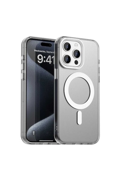 Stef's Cat Carcasă pentru iPhone 15 Pro, CandyCase MagSafe O89, Policarbonat,...