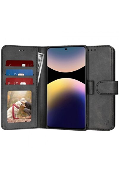 Stef's Cat Husă pentru Xiaomi Redmi Note 14 Pro 4G, Jurnal, Negru